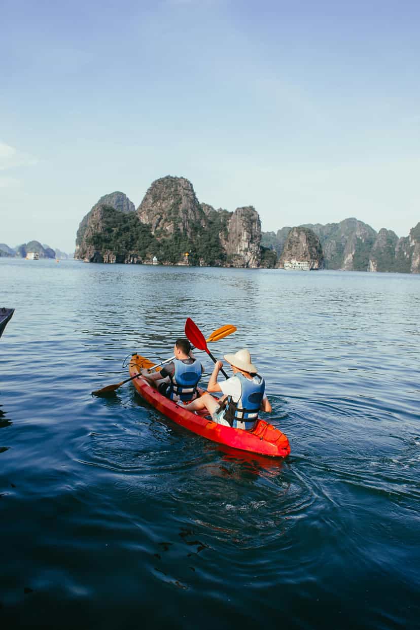 Kayaking or Canoeing